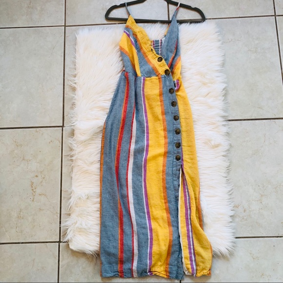 Urban Outfitters Dresses & Skirts - HP☀️Adorable Urban Outfitters Striped Midi Dress